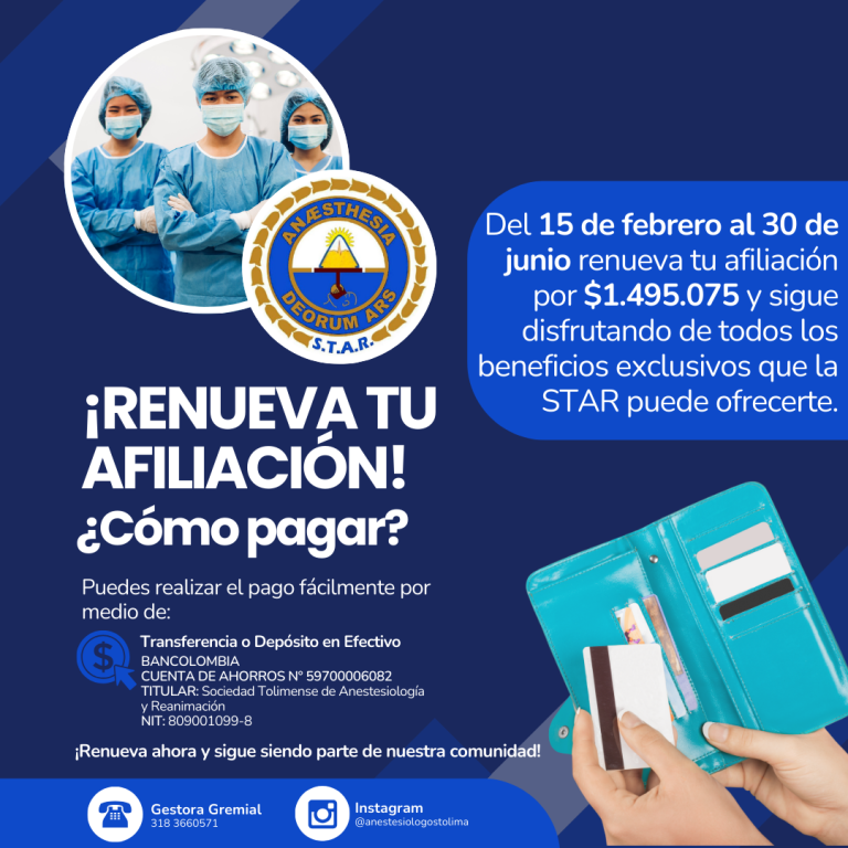 ¡Renueva tu afiliación a la STAR! 🌟
