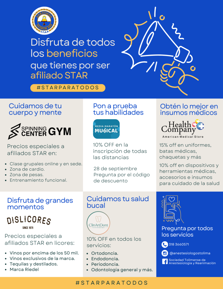 🎉 ¡Ser parte de STAR tiene grandes beneficios!