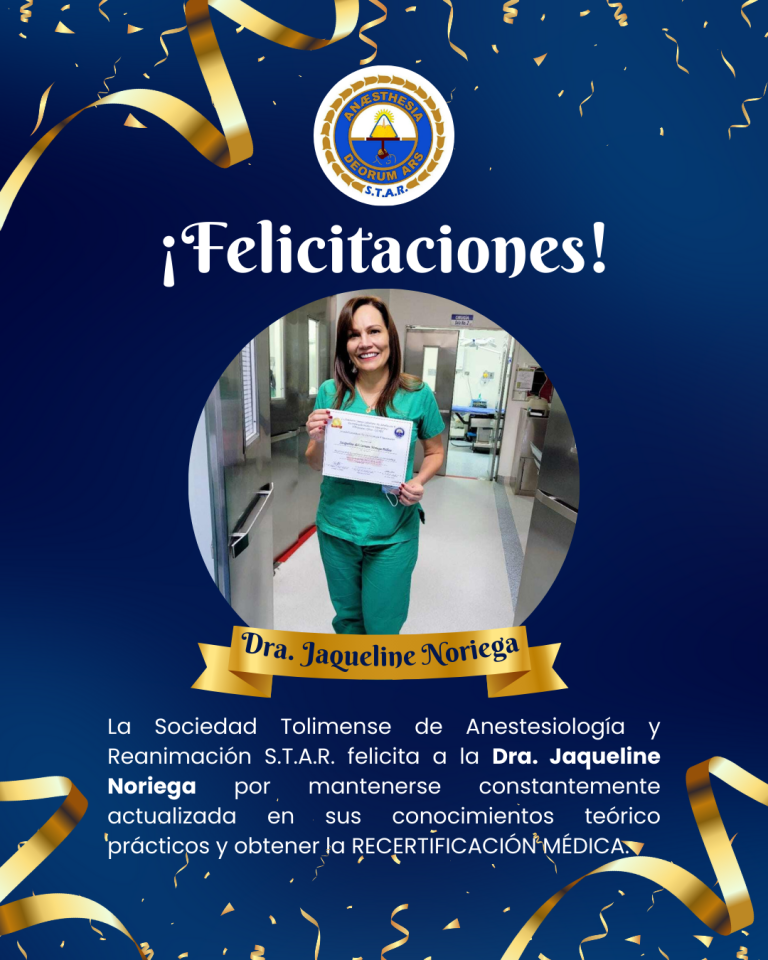 FELICITACIONES DRA JAQUELINE NORIEGA