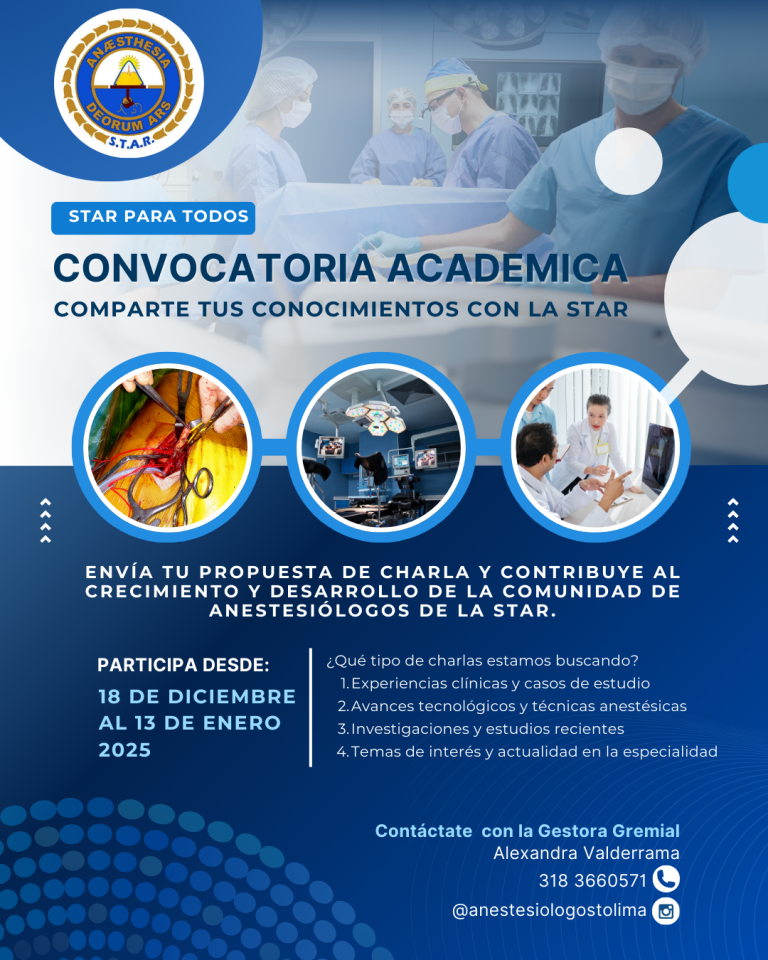 CONVOCATORIA ACADEMICA